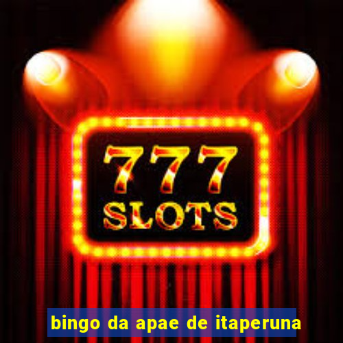 bingo da apae de itaperuna